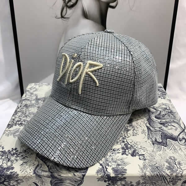 Dior New Adjustable Unisex Baseball Cap Curved Brim Hat Outdoor Sports Hat Cap
