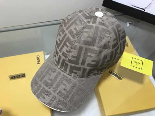 New Unisex Women Men Fendi Hats Adjustable Baseball Cap For Male Female