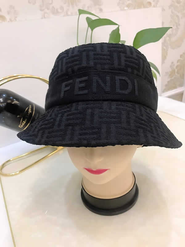 Fendi 2021 Bucket Hat For Women Men Unisex Printing Wild Hip Hop Hat Summer Fisherman Hat