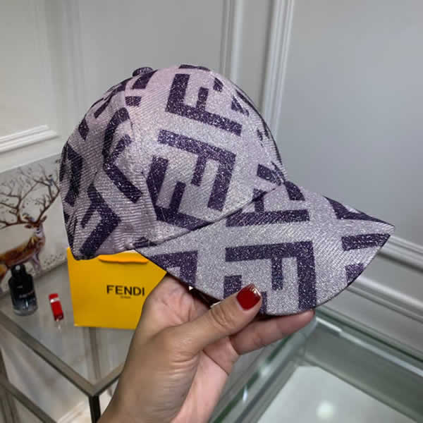 Fake Fendi Fashion Hat Baseball Cap Men Women Adjustable Hats Cool Outdoor Cap