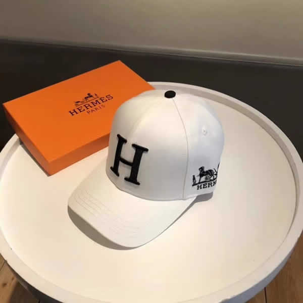 Fake Hermes Baseball Cap Men Snapback Hats For Men Fitted Closed Full Cap Women Male Trucker Hat Elastic 03