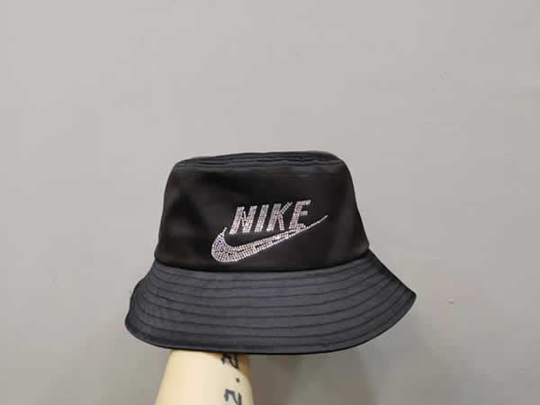 Fake Nike New Unisex Cotton Bucket Hats Women Summer Sunscreen Hat Men Sunbonnet Fedoras Outdoor Fisherman Hat Beach Cap 01