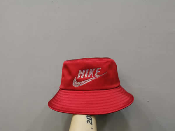 Fake Nike New Unisex Cotton Bucket Hats Women Summer Sunscreen Hat Men Sunbonnet Fedoras Outdoor Fisherman Hat Beach Cap 02