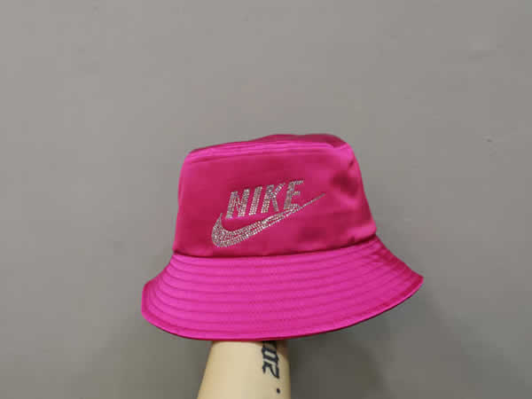 Fake Nike New Unisex Cotton Bucket Hats Women Summer Sunscreen Hat Men Sunbonnet Fedoras Outdoor Fisherman Hat Beach Cap 05