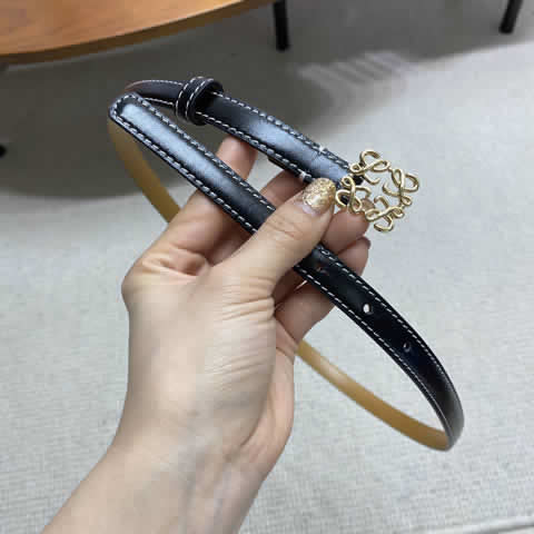 Fake Loewe Female Buckle Ladies Belts Strap Students Belts For Women Leather Belts For Women luxury Designer Brand Belt 01