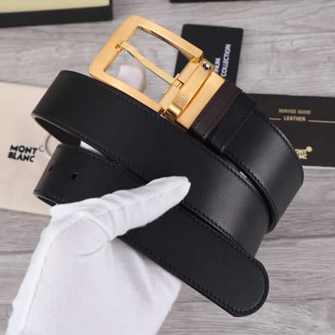 Fake Mont Blanc Leather Men Leisure Belt Good Quality Large Size Male Belts Luxury Designer Belt Mens 08
