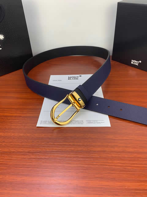 Fake Mont Blanc Leather Men Leisure Belt Good Quality Large Size Male Belts Luxury Designer Belt Mens 15