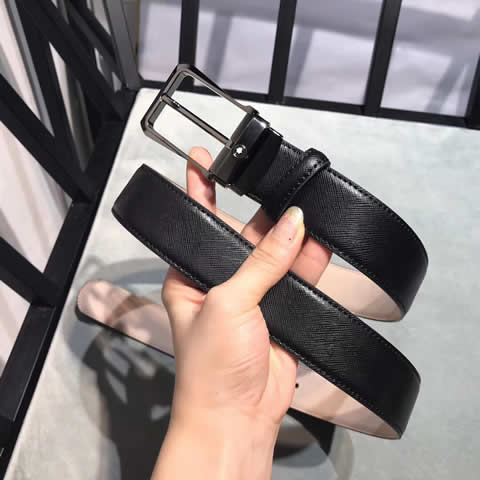 Fake Mont Blanc Leather Men Leisure Belt Good Quality Large Size Male Belts Luxury Designer Belt Mens 20