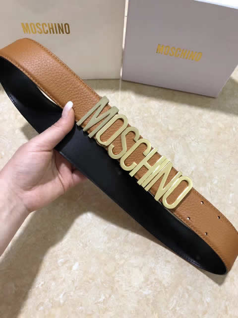 Fake Moschino Belt For Men Boy Buckle High-Quality Fashion Student Leisure Young People Trouser Belts Young Trend 04