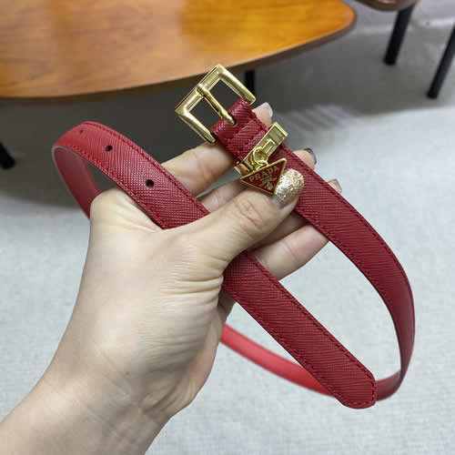 Fake Prada Hot New Belt Woman Genuine Leather Cow Fashion pin Buckle Belts For Women Top Quality 06