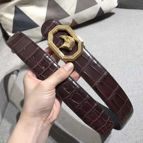 Fake Stefano New Men Leather Premium Belt Men Fashion Belt Business Leisure Light Luxury Belt 04