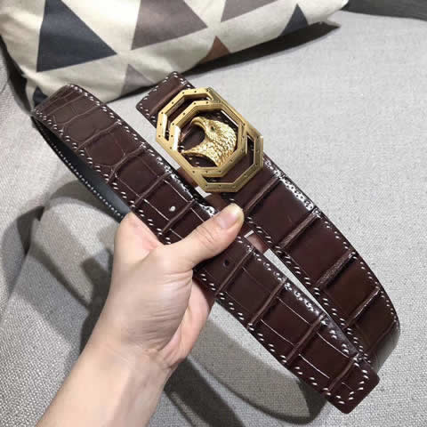 Fake Stefano New Men Leather Premium Belt Men Fashion Belt Business Leisure Light Luxury Belt 11