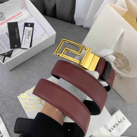 Replica Versace Fashion Top Quality Belts For Men Genuine Leather Belt Men Luxury Designer Strap Male Metal Belt 11