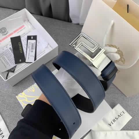 Replica Versace Fashion Top Quality Belts For Men Genuine Leather Belt Men Luxury Designer Strap Male Metal Belt 12