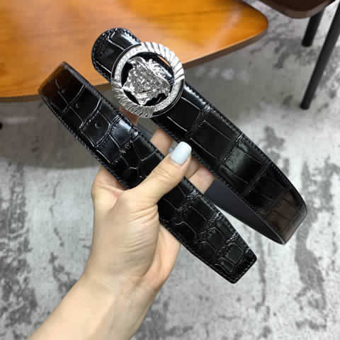 Replica Versace Fashion Top Quality Belts For Men Genuine Leather Belt Men Luxury Designer Strap Male Metal Belt 17