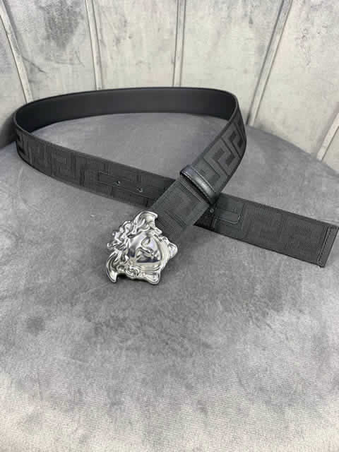 Replica Versace Fashion Top Quality Belts For Men Genuine Leather Belt Men Luxury Designer Strap Male Metal Belt 27