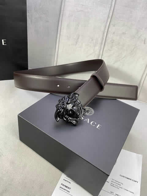 Replica Versace Fashion Top Quality Belts For Men Genuine Leather Belt Men Luxury Designer Strap Male Metal Belt 30