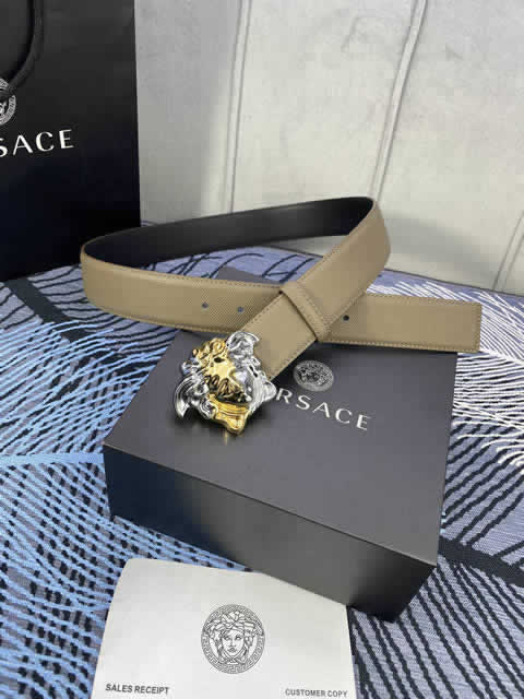 Replica Versace Fashion Top Quality Belts For Men Genuine Leather Belt Men Luxury Designer Strap Male Metal Belt 55