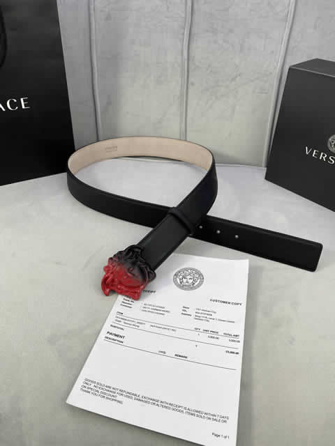 Replica Versace Fashion Top Quality Belts For Men Genuine Leather Belt Men Luxury Designer Strap Male Metal Belt 57
