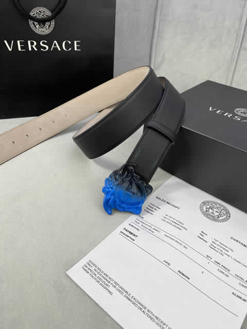 Replica Versace Fashion Top Quality Belts For Men Genuine Leather Belt Men Luxury Designer Strap Male Metal Belt 58