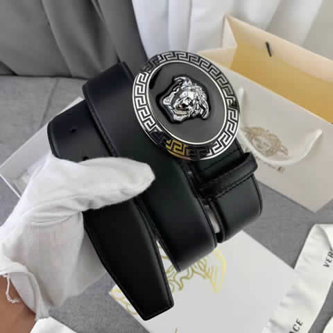 Replica Versace Fashion Top Quality Belts For Men Genuine Leather Belt Men Luxury Designer Strap Male Metal Belt 66