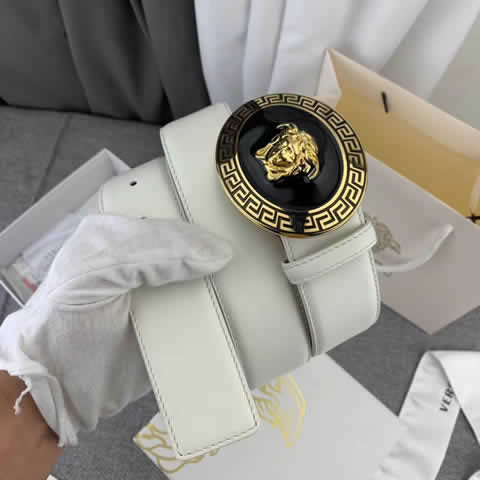 Replica Versace Fashion Top Quality Belts For Men Genuine Leather Belt Men Luxury Designer Strap Male Metal Belt 69