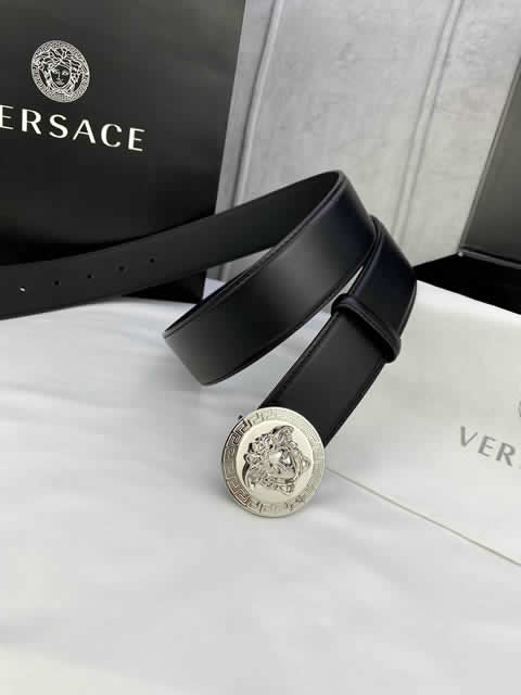 Replica Versace Fashion Top Quality Belts For Men Genuine Leather Belt Men Luxury Designer Strap Male Metal Belt 111