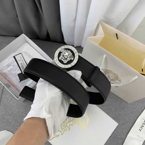 Replica Versace Fashion Top Quality Belts For Men Genuine Leather Belt Men Luxury Designer Strap Male Metal Belt 119