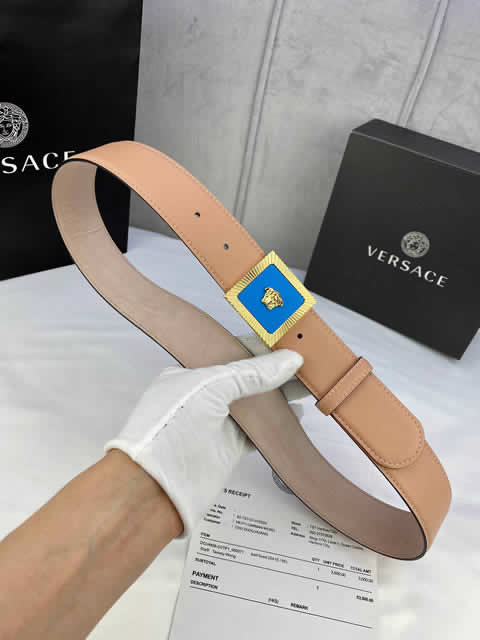 Replica Versace Fashion Top Quality Belts For Men Genuine Leather Belt Men Luxury Designer Strap Male Metal Belt 126