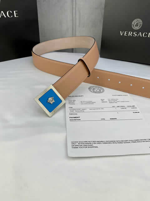 Replica Versace Fashion Top Quality Belts For Men Genuine Leather Belt Men Luxury Designer Strap Male Metal Belt 127