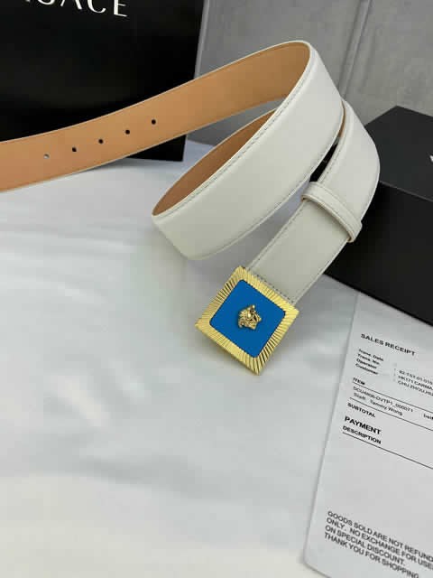 Replica Versace Fashion Top Quality Belts For Men Genuine Leather Belt Men Luxury Designer Strap Male Metal Belt 129