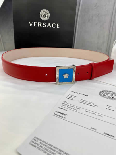 Replica Versace Fashion Top Quality Belts For Men Genuine Leather Belt Men Luxury Designer Strap Male Metal Belt 132
