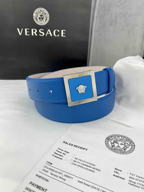 Replica Versace Fashion Top Quality Belts For Men Genuine Leather Belt Men Luxury Designer Strap Male Metal Belt 134