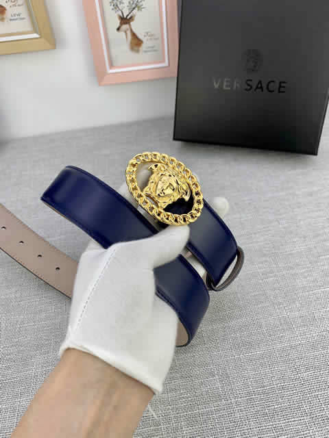Replica Versace Fashion Top Quality Belts For Men Genuine Leather Belt Men Luxury Designer Strap Male Metal Belt 137