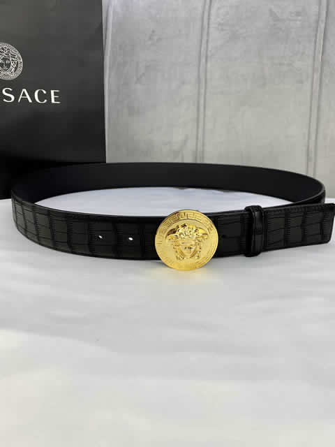 Replica Versace Fashion Top Quality Belts For Men Genuine Leather Belt Men Luxury Designer Strap Male Metal Belt 139