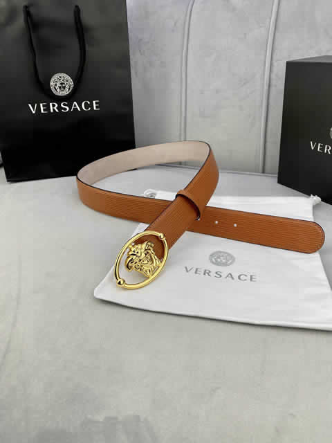 Replica Versace Fashion Top Quality Belts For Men Genuine Leather Belt Men Luxury Designer Strap Male Metal Belt 143