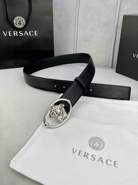 Replica Versace Fashion Top Quality Belts For Men Genuine Leather Belt Men Luxury Designer Strap Male Metal Belt 144