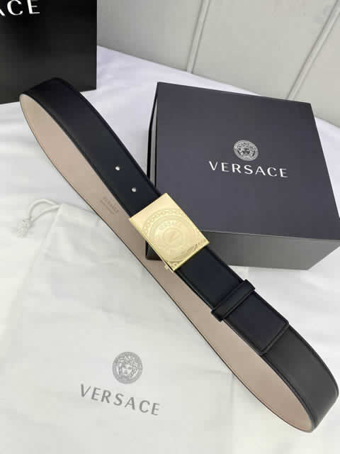 Replica Versace Fashion Top Quality Belts For Men Genuine Leather Belt Men Luxury Designer Strap Male Metal Belt 146