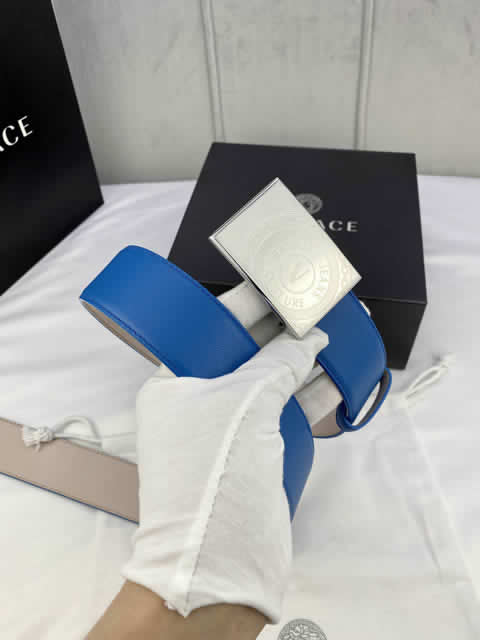 Replica Versace Fashion Top Quality Belts For Men Genuine Leather Belt Men Luxury Designer Strap Male Metal Belt 150