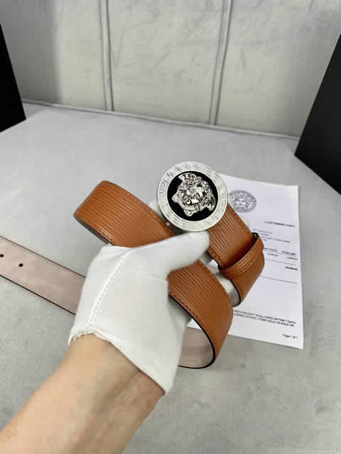 Replica Versace Fashion Top Quality Belts For Men Genuine Leather Belt Men Luxury Designer Strap Male Metal Belt 164
