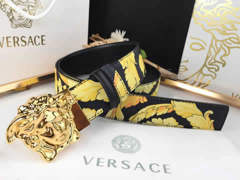 Replica Versace Fashion Top Quality Belts For Men Genuine Leather Belt Men Luxury Designer Strap Male Metal Belt 186