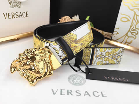 Replica Versace Fashion Top Quality Belts For Men Genuine Leather Belt Men Luxury Designer Strap Male Metal Belt 188