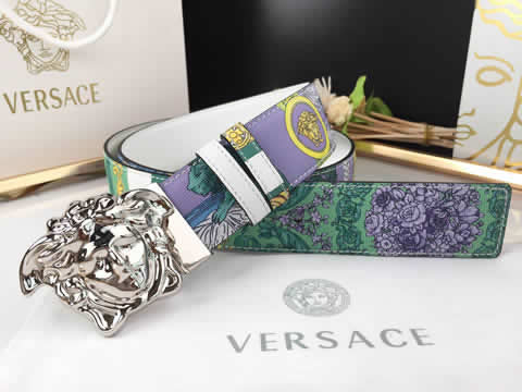 Replica Versace Fashion Top Quality Belts For Men Genuine Leather Belt Men Luxury Designer Strap Male Metal Belt 189