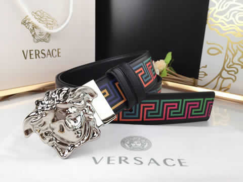 Replica Versace Fashion Top Quality Belts For Men Genuine Leather Belt Men Luxury Designer Strap Male Metal Belt 191