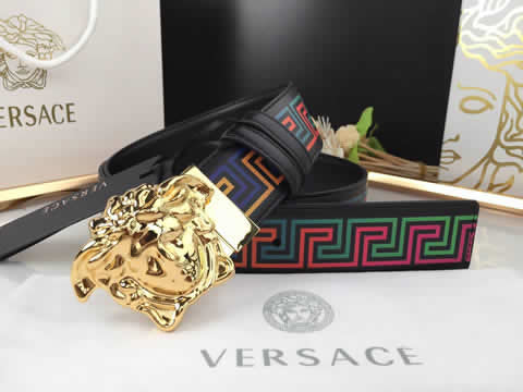 Replica Versace Fashion Top Quality Belts For Men Genuine Leather Belt Men Luxury Designer Strap Male Metal Belt 192