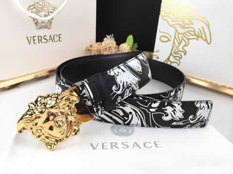 Replica Versace Fashion Top Quality Belts For Men Genuine Leather Belt Men Luxury Designer Strap Male Metal Belt 193