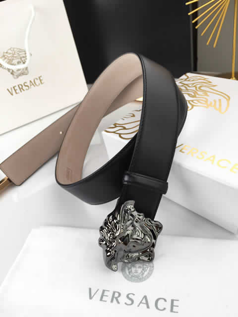 Replica Versace Fashion Top Quality Belts For Men Genuine Leather Belt Men Luxury Designer Strap Male Metal Belt 202