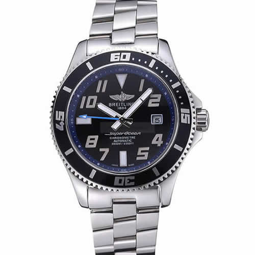Breitling Superocean 44 Abyss Blue Accents Stainless Steel Bracelet  622506