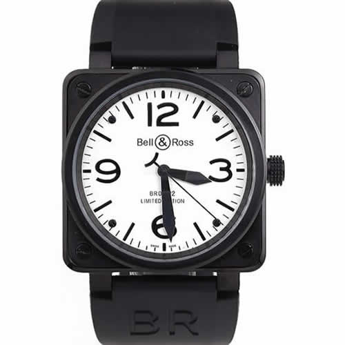 BR01-92 Carbon-White Dial-br10