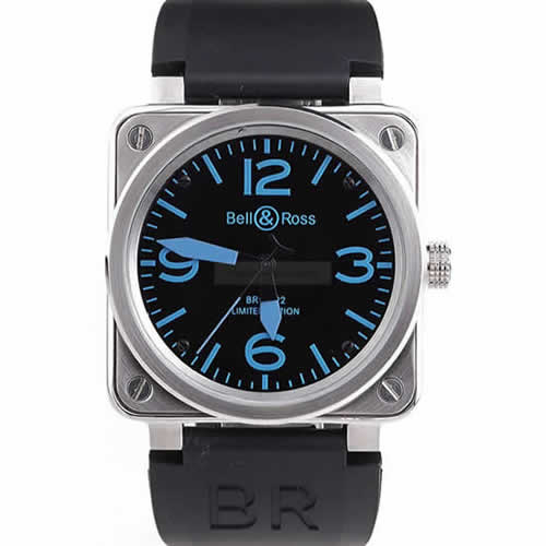 BR01-92 Black-Blue Dial-br22